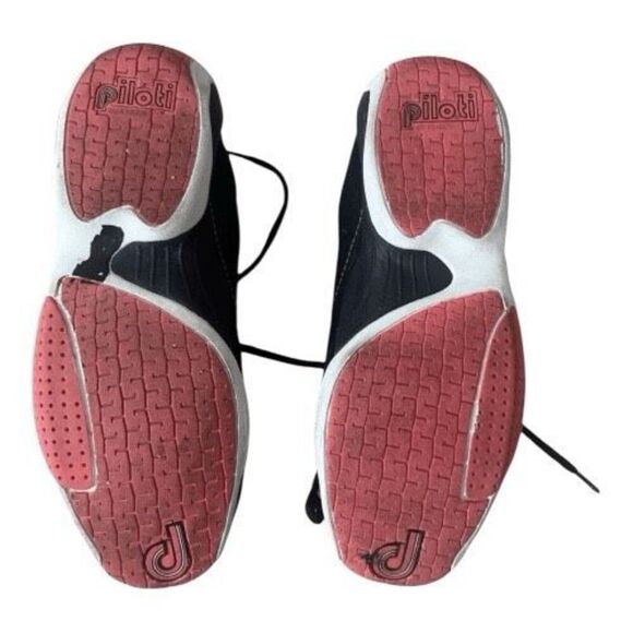 Piloti Prototipo Driving Racing Sneakers Black Suede Leather Shoes Women Size 4 - Picture 9 of 11